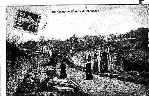 Ville de GUINGAMP Carte postale ancienne